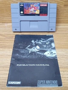 Disney’s Aladdin - SNES Super Nintendo - Authentic Cartridge & Manual - Picture 1 of 7