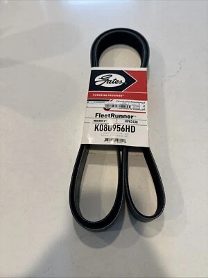 New Gates K080956HD Serpentine Belt 2008-10 Ford F-250 F-350 F-450 05-07 L7500  - Image 1 of 4