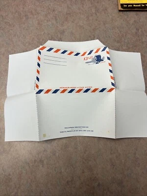 MCH Collection_13c Airmail Memorial Aerogramme Envelope Sc#UC39 [1965]- Kennedy - Image 1 of 4