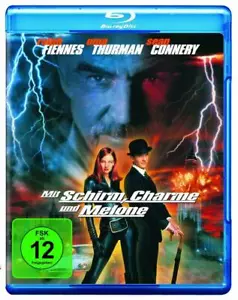 THE AVENGERS *1998 Ralph Fiennes Uma Thurman Sean Connery* NEW Region B Blu Ray - Picture 1 of 1