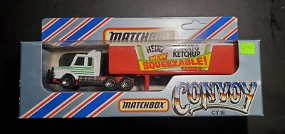Matchbox Convoy CY-16 Scania T142 Box Truck - Heinz / Mint - Boxed / Rare & HTF  - Image 1 of 4