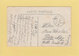 Feldpost-Karte 6. Inf. Div. 8.11.1914 auf Karte - Pfarrer von Ars am Sterbebett - Bild 1 von 2