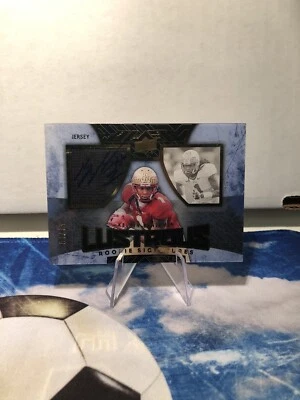 2014 UD Black KELVIN BENJAMIN Lustrous Rookie Auto /75 FSU Seminoles CAROLINA RC - Image 1 of 2