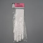 Gloves Child 11" Long White Nylon Dress Up Formal Costume Gloves