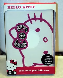 Hello Kitty iPad mini Flip cover Folio Case -White - New - Picture 1 of 1