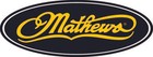 Mathews decal Die cut 10 inches wide 4" tall