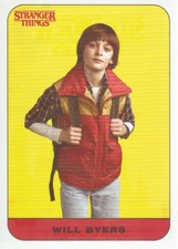 2018 Stranger Things Season 1 Character Stickers Insert #7 Will Byers