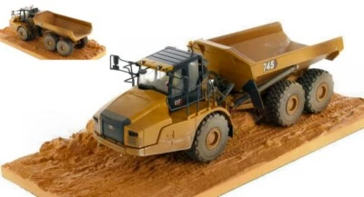MODELLINO MEZZI CANTIERE DIECAST CAT 745 CAMION ARTICOLATO DUMPER SCALA 1:50 - Immagine 1 di 4