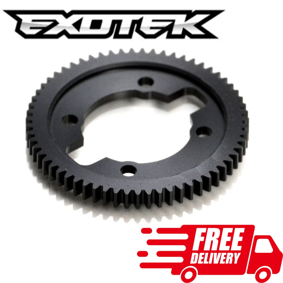 EXO2005 Exotek X1 62T 48P Spur Gear For X-ray RC X12 Pan Car Diff Upgrade - Image 1 of 1