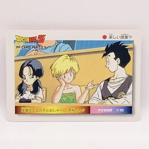 Dragon Ball Z PP Card Part 23 #1012 Gohan Videl Eraser Amada Japanese Anime F/S - Picture 1 of 11
