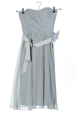 ASOS Vestido strapless Mujeres Vestido Talla EU 38 gris claro elegante - Imagen 1 de 4