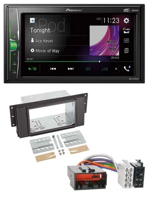 Pioneer 2DIN MP3 DAB USB Bluetooth Autoradio für LandRover Free Lander 2007-2010 - Bild 1 von 4