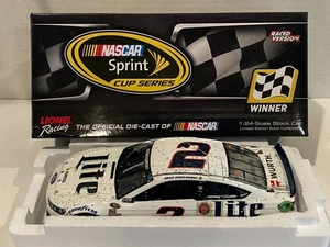 BRAD KESELOWSKI 2014 MILLER LITE LAS VEGAS WIN 1/24 PLEASE READ!! BOX HAS WEAR - Picture 1 of 15