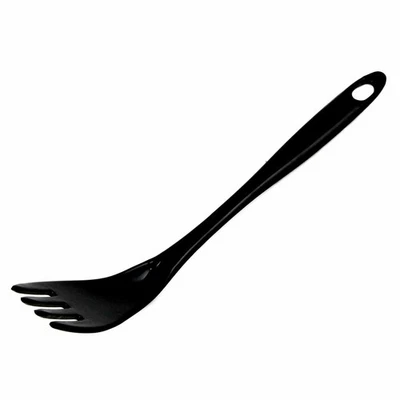 Chef Craft 11.5" Long Melamine Turner Fork Kitchen Utensil - Black or White - Image 1 of 4