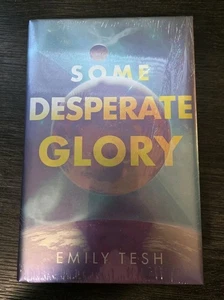 Some Desperate Glory by Emily Tesh - Illumicrate SEALED NEW SIGNED - Imagen 1 de 3