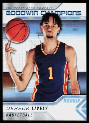 2023 Upper Deck Goodwin Champions Dereck Lively #28 Basketball Rookie RC - Image 1 of 2