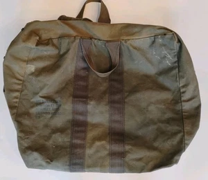 Kit Bolso Flyers Verde Salvia EE. UU. Militar 1987 Lona EE. UU. De Colección Cremallera - Imagen 1 de 7