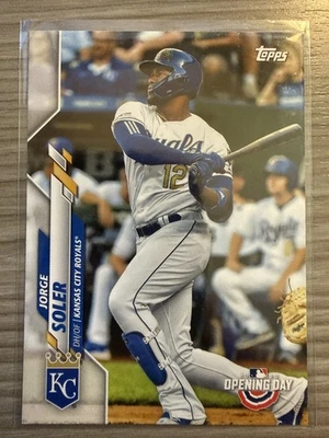 2020 Topps Opening Day - Jorge Soler #72 - Image 1 of 2