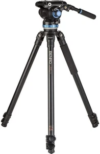 Benro A373FBS8PRO Aluminum Tripod Kit with S8PRO Fluid Video Head - Picture 1 of 10