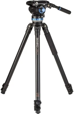 Benro A373FBS8PRO Aluminum Tripod Kit with S8PRO Fluid Video Head - Image 1 of 4