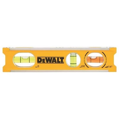 DeWALT Hand Tools Aluminium Billet Level 165mm 6.5in Magnetic DHT042525 - Image 1 of 3