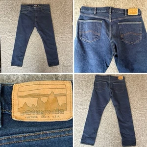 Pantalones de mezclilla Patagonia para hombre calce recto 36x32 algodón orgánico estilo 21625 - Imagen 1 de 19
