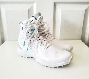 Under Armour Highlight Mc Lacrosse Size 5.5 Turf Women's Cleats White - Picture 1 of 5