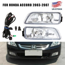 For 2003 2004 2005 2006 2007 Honda Accord Bumper Driving Fog Lights + Wiring Kit