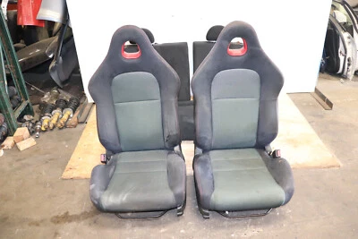 Honda Civic Si EP3 2003 escotilla OEM asientos delanteros y traseros de tela Foto 1 de 4