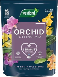 Westland Orchid Potting Mix 4L, Brown UK - Picture 1 of 4