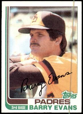 Barry Evans #541 1982 Topps - Image 1 of 2