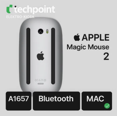 Apple A1657 Magic Mouse 2 Bluetooth Magic Multitouch Maus MLA02Z/A MAC ✅ OVP - Bild 1 von 4