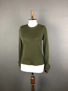 Ralph Lauren Pullover Cashmere Green Women Size S - Picture 1 of 11