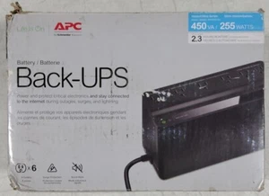 Back-UPS SCHNEIDER ELECTRIC APC, 6 tomas, 450 VA, 120 V, venta al por menor - Imagen 1 de 5
