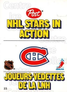 1981-82 Post Cereal Standups #23 Mario Tremblay - Picture 1 of 1