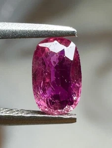 $$ Antique Pigeon Blood Oval .50ct Natural Ruby Finest Color ๐ฉธ๐ 5.3 X 3.3mm - Picture 1 of 4