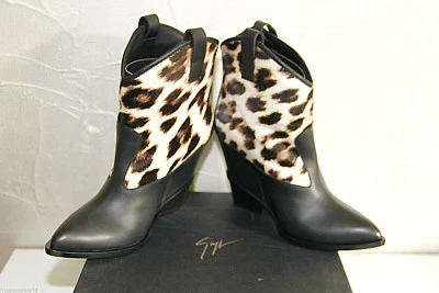 bottines compensées léopard GIUSEPPE ZANOTTI birel size 36  5 us 3 uk val 950€ - Photo 1/4