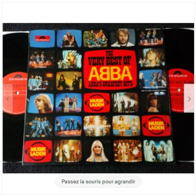 2lp. abba the very best of -1973/75-album vinyle ex . - Photo 1/4