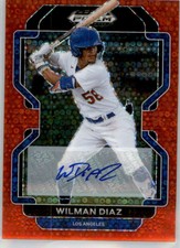 2022 Panini Prizm Draft Picks Red Donut Circles Autograph Cards Pick From List