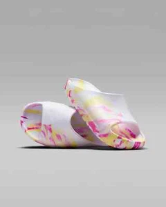 Jordan Big Kids Post Slide Sandals Size 5Y White Fuchsia Orange FJ6069 156 - Picture 1 of 6