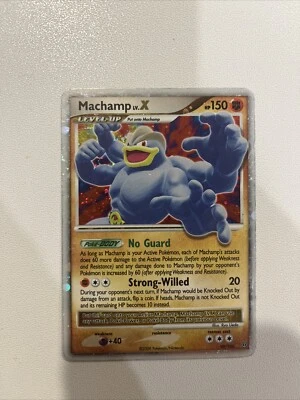 Pokémon TCG Machamp LV.X Stormfront 98/100 Holo Rare Holo LV.X - Image 1 of 4