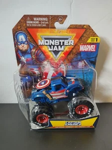 SPINMASTER MONSTER JAM MARVEL CAPTAIN AMERICA SERIE 1 - Bild 1 von 5