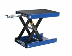 LiftMaster 1100 LB Wide Deck Motorcycle Centre Scissor Lift Jack Stand Bikes ATV - Picture 1 of 5