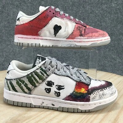 Nike Zapatos Mujer 5.5 Dunk Zapatillas bajas Atléticas D05882 Tela Multicolor Foto 1 de 4