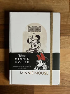 Disney Minnie Mouse Premium Lined A5 Hardback Notebook New - Picture 1 of 3