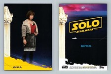 Qi'Ra #20 Solo : A Star Wars Story 2018 Topps Yellow Parallel Card
