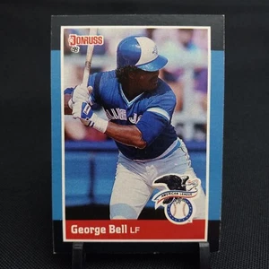 Carta Baseball 1988 Donruss All-Stars #6 George Bell Toronto Blue Jays (1A459) - Foto 1 di 3