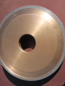 Diamond Grinding Wheel 5-3/8 x 3/8 x 1-1/4",R100 Dp..200",1038-DH-DT,flute-3/8 - Bild 1 von 4