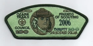 2006 Ozark Trails Council Friends of Scouting CSP, SA-27 Thrifty, Mint! - Picture 1 of 1