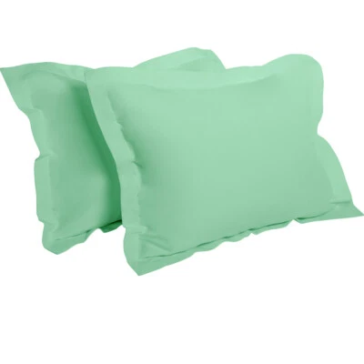 1800 Pillow Shams Standard Queen King Ultra Soft Pillowcase Set of 2 Pillowcases - Image 1 of 4